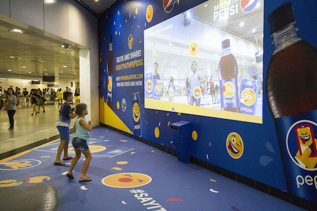 Coca-Cola and PepsiCo vie for commuter attention in Singapore